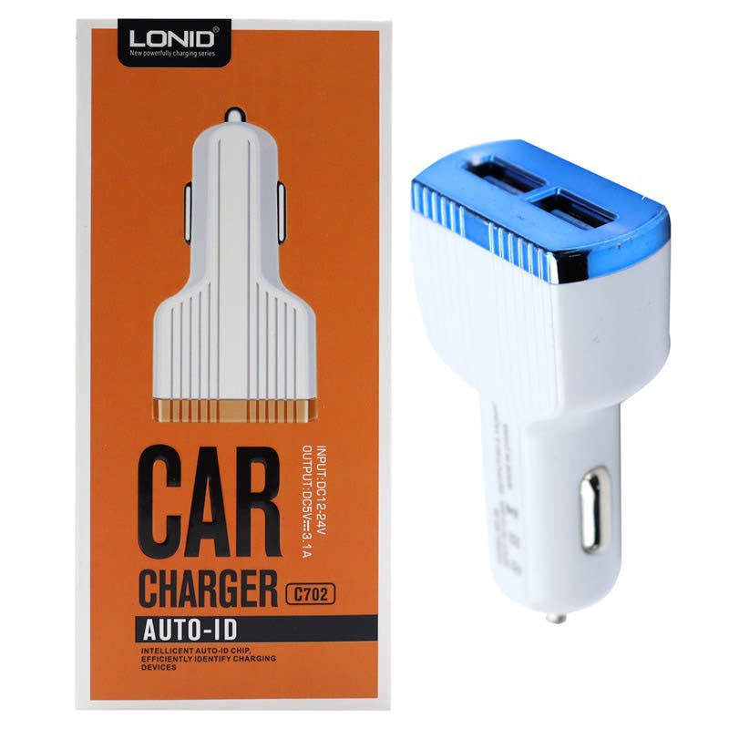 شارژر فندک ماشین LONID C702