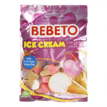 پاستیل 80 گرمی بستنی bebeto