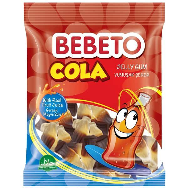 پاستیل کولا 80 گرمی bebeto