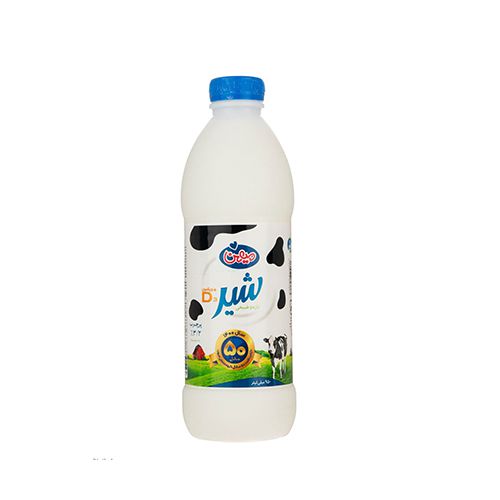 شیر پرچرب غنی شده بطری میهن