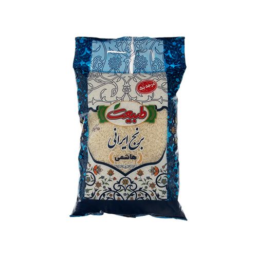 برنج ایرانی هاشمی درجه یک 2.5 کیلویی طبیعت