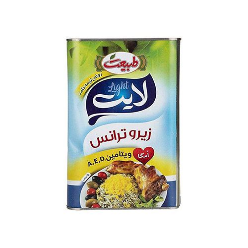 روغن نیمه جامد زیرو ترانس 4 کیلویی طبیعت