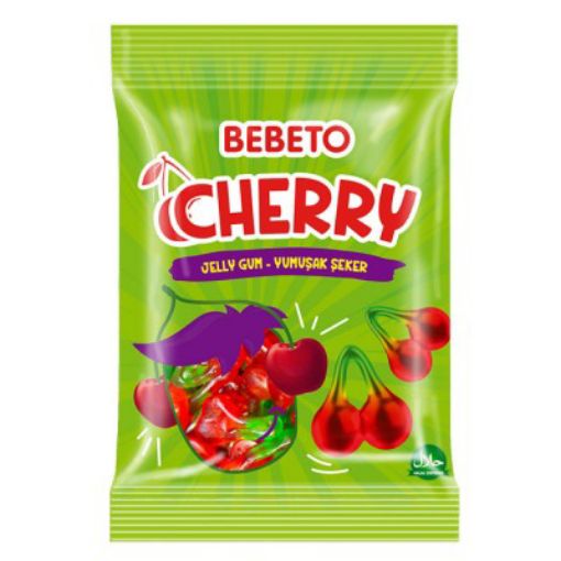 پاستیل آلبالو 80 گرم bebeto