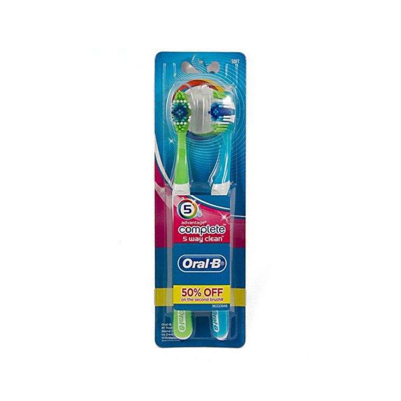 مسواک دوقلو oral-b