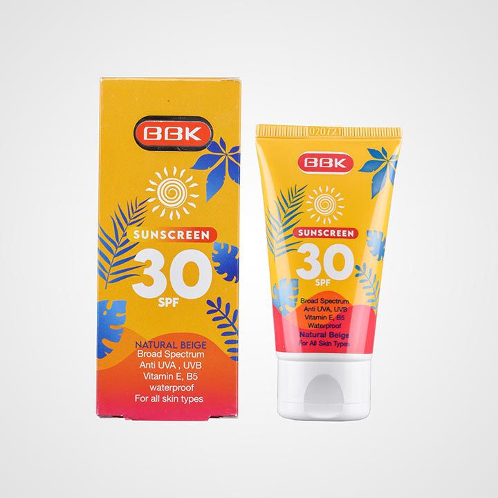 کرم ضد آفتاب 50 میل spf 30 ببک