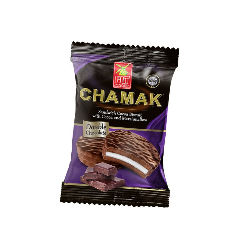 والس بیسکویت کاکائویی مغزدار چمک