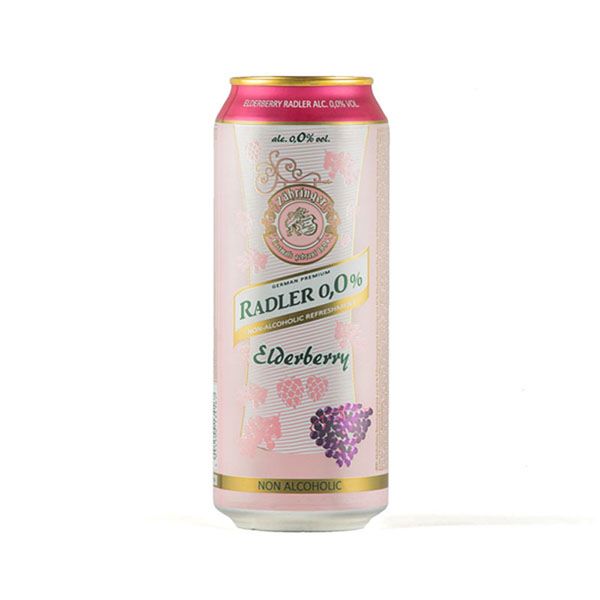 آبجو قوطی 500 میل انگور قرمز Radler