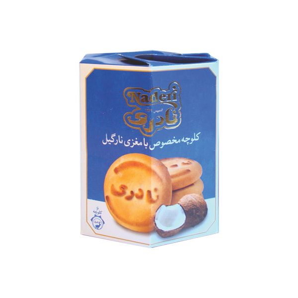 کلوچه مخصوص نارگیلی بسته 3 تایی (300 گرمی) نادری