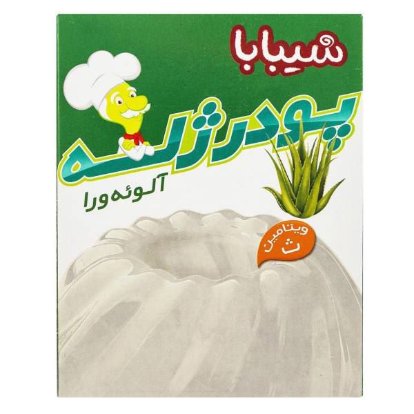 پودر ژله آلوئه ورا 100 گرمی شیبابا