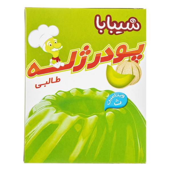 پودر ژله طالبی 100 گرمی شیبابا