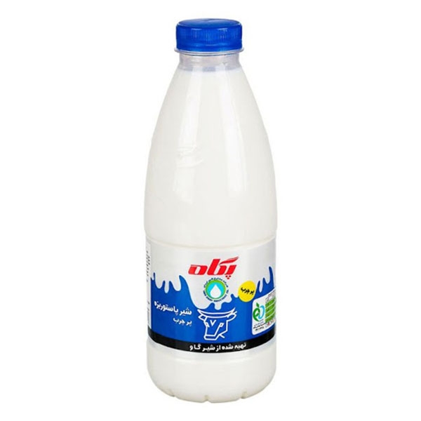 شیر پرچرب بطری 900 گرمی پگاه