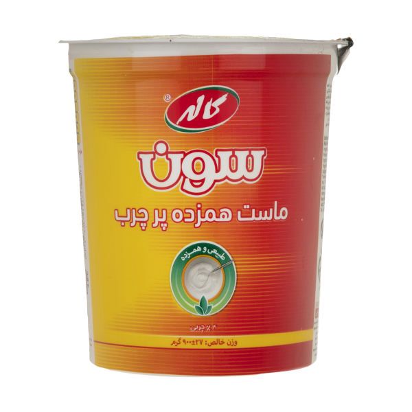 ماست 450 گرمی پرچرب سون کاله