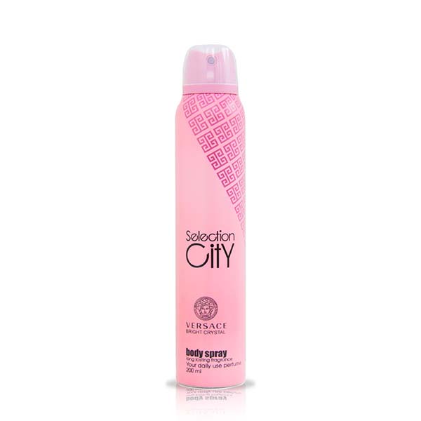 selection city اسپری بدن brightcrystal200ml