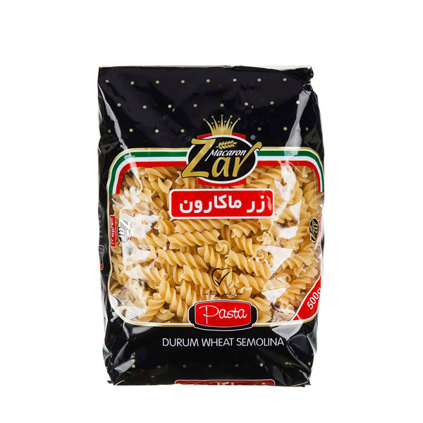 ماکارونی فرمی مته 500 گرم زر