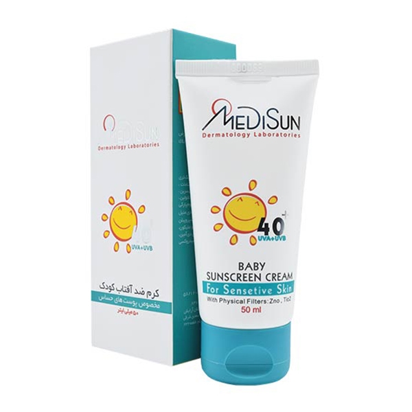 کرم ضد آفتاب SPF40 کودکان مدیسان