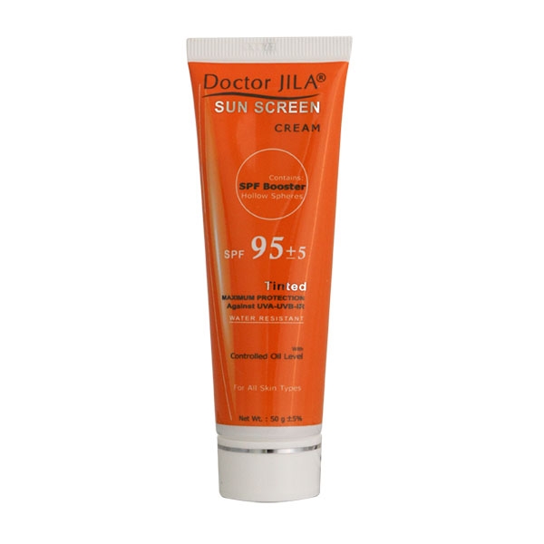 کرم ضد آفتاب SPF95 رنگی دکتر ژیلا