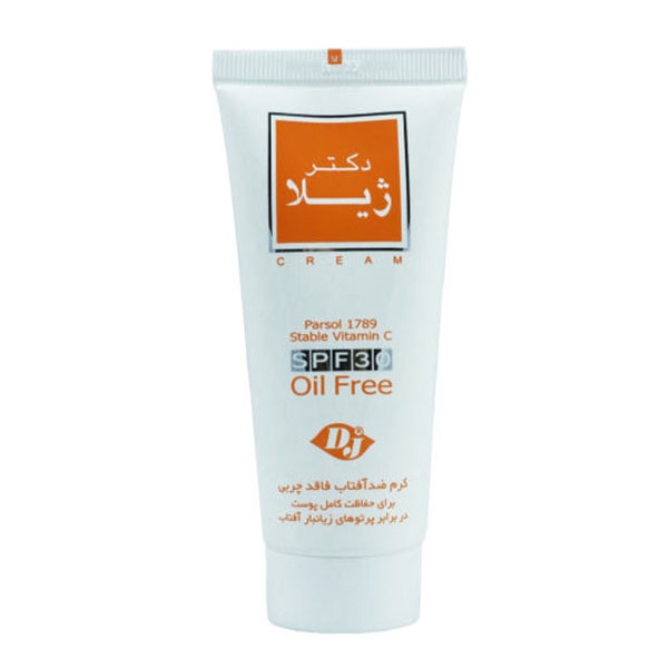 کرم ضد آفتابspf30سفید 65 گرمی دکتر ژیلا