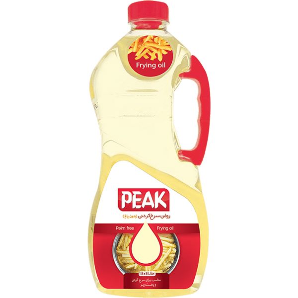 روغن سرخ کردنی 1.8 حاوی کنجد peak