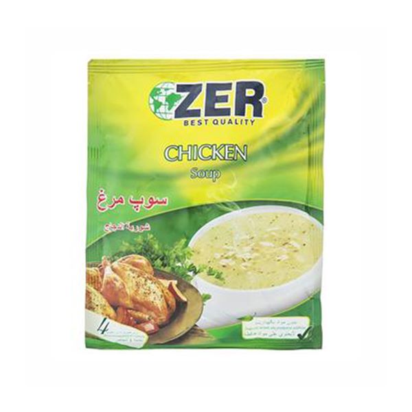 سوپ آماده مرغ 65 گرم ZER