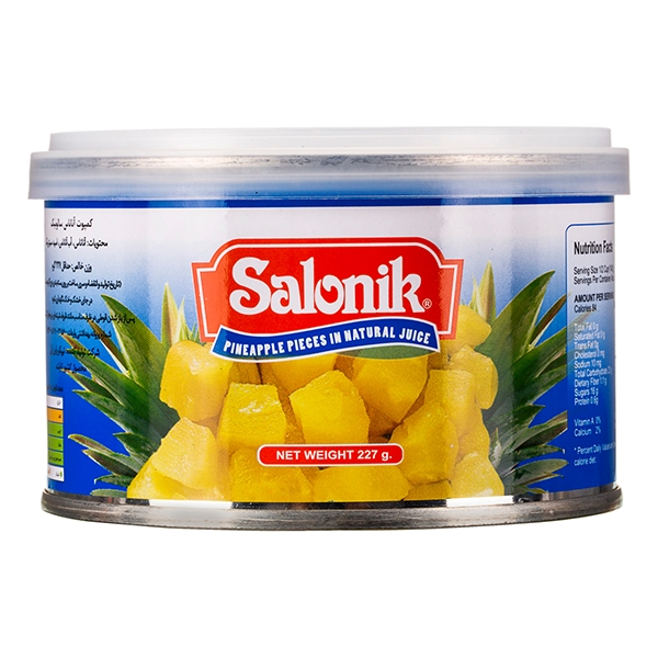 سالونیک آناناس 227 گرم کلیددار آبمیوه طبیعی