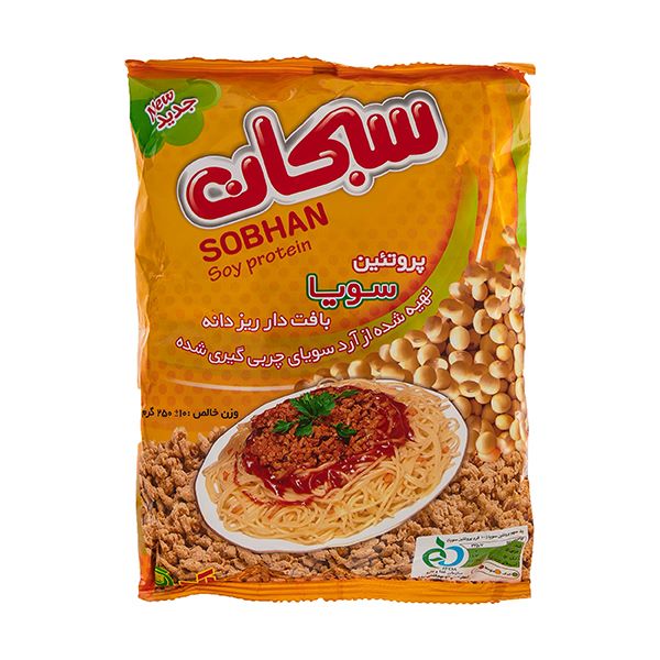 سویا درجه یک 500 گرمی سبحان